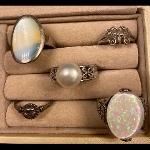 Sterling Silver Rings Bundle